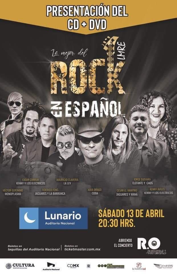 Lo mejor de rock en español llega a la CDMX chamarock