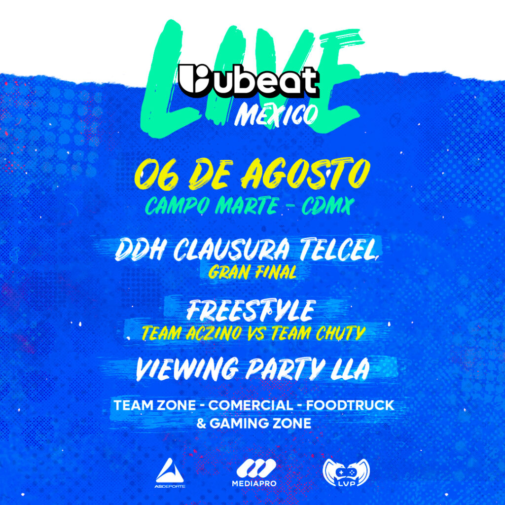 Ubeat Live México Edición Zero Aczino y Chuty