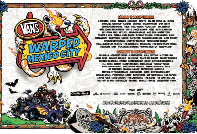 Vans Warped Tour México 2026.
