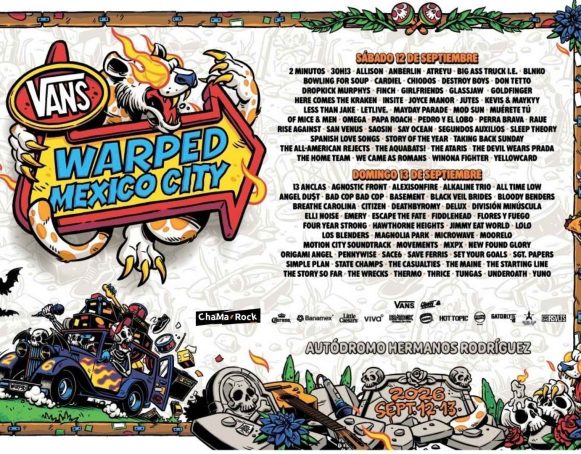 Vans Warped Tour México 2026_